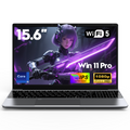 Chheart 15.6" Portable PC Laptop,Core i5 6200U up to 2.8GHz,16GB,1TB Ssd,Win 11 Pro,TF Card,Backlit Keyboard for Student & Business,Office 365