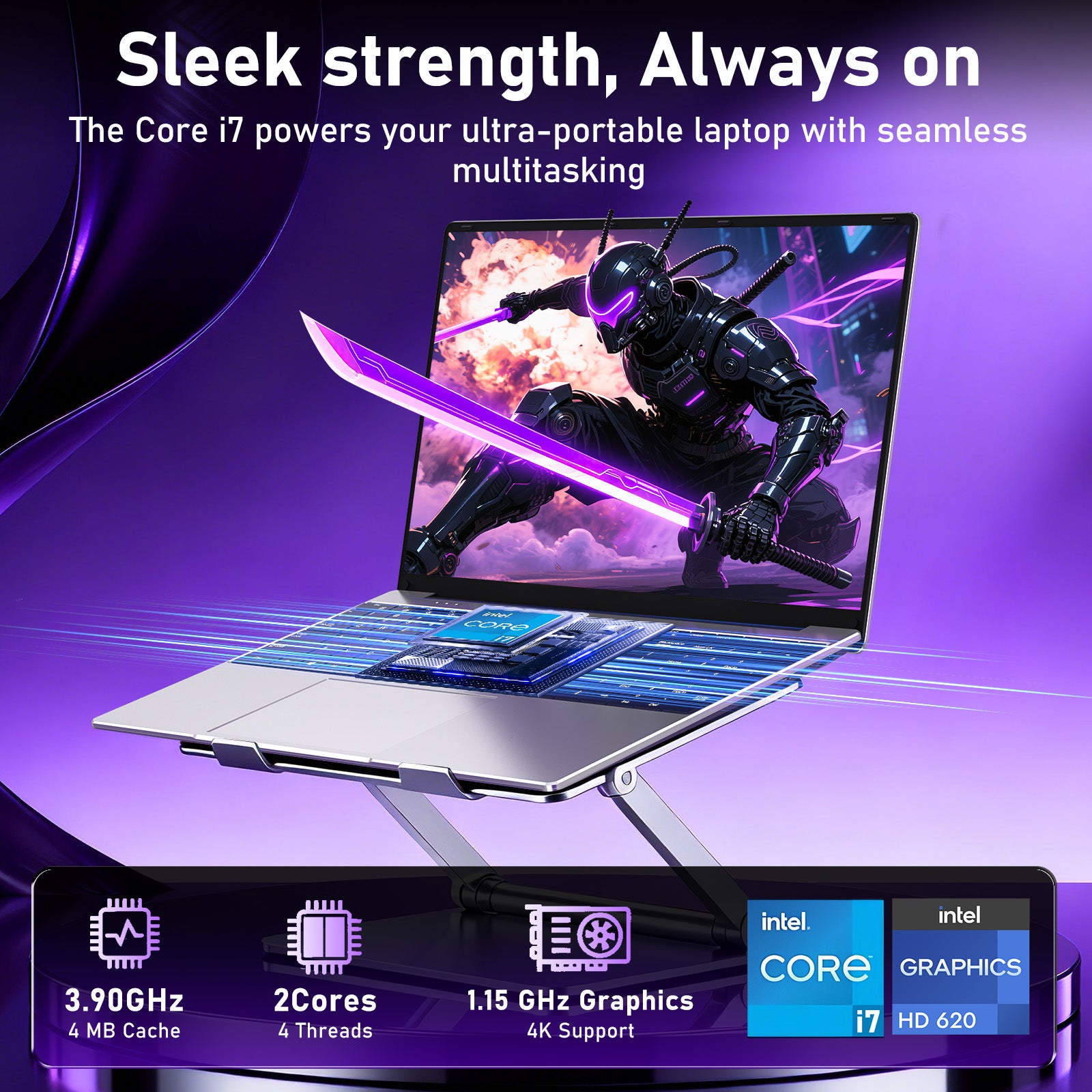 2026 New 15.6" Traditional Laptop Computer,Type-C Core i7 7600U up to 3.9GHz,16GB Ram 512GB/1TB Ssd,1080P Ips,Win 11 Pro,Backlit Keyboard for Work,Study