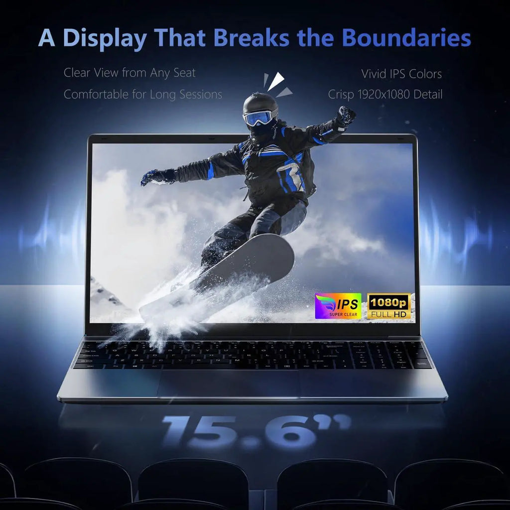 Chheart 2026 Laptop Computer,15.6" FHD IPS,16GB RAM 1TB SSD,Windows 11 Pro,i5-6200U Up to 2.8GHz,Portable Laptop,Business Student Notebook,Backlit Keyboard,WiFi,BT 4.2,Mini HDMI,TF Card